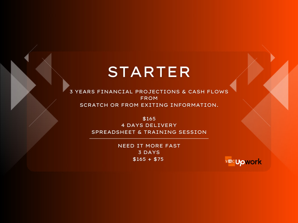 Financial Modelling Silver Package Virtual Accountants Consultants